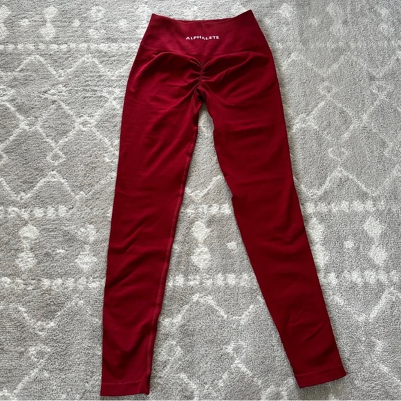 Alphalete Amplify Leggings Scarlet XS - Picture 3 of 13